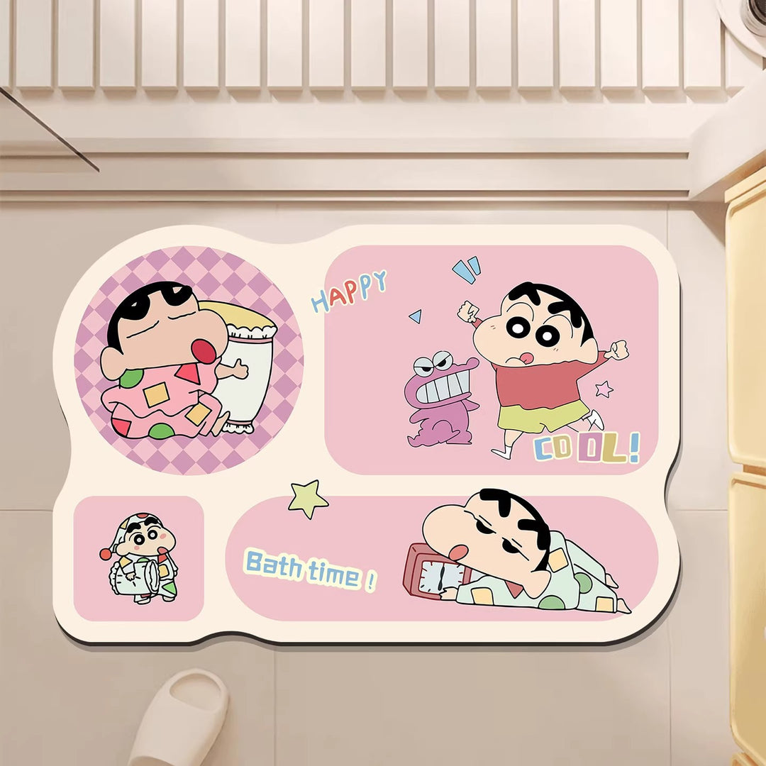 Cartoon Character Bathroom Mat
