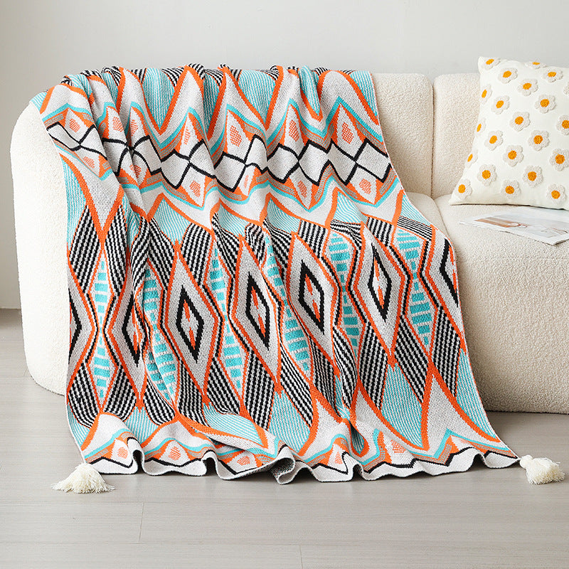 Ladies decorative throw blanket Stornfield