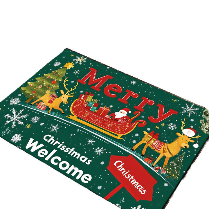 Decorative Christmas-Themed Entrance Mat Stornfield