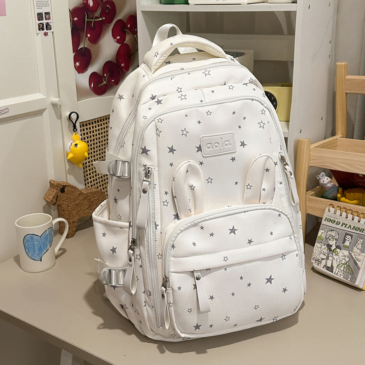 Star Print Multi-Functional Backpack Stornfield