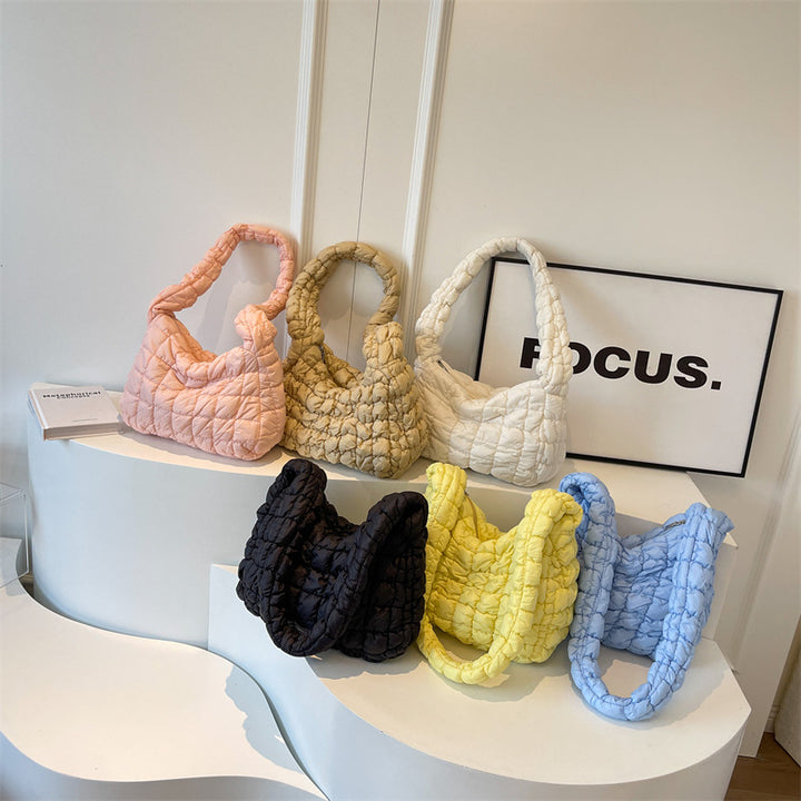 Textured Quilted Shoulder Bag Stornfield