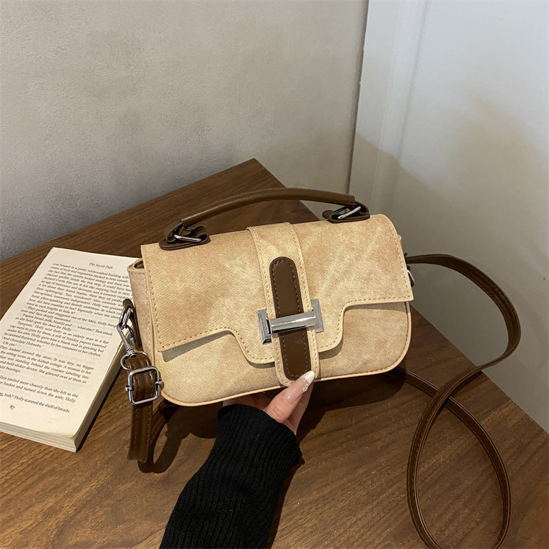 Denim Crossbody Handbag