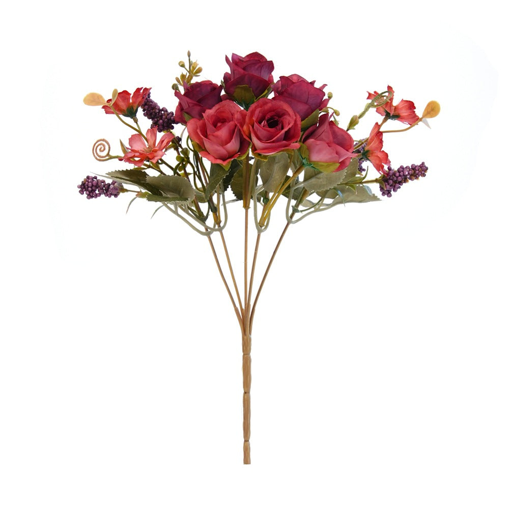 Lifelike Floral Bouquet Stem Arrangement