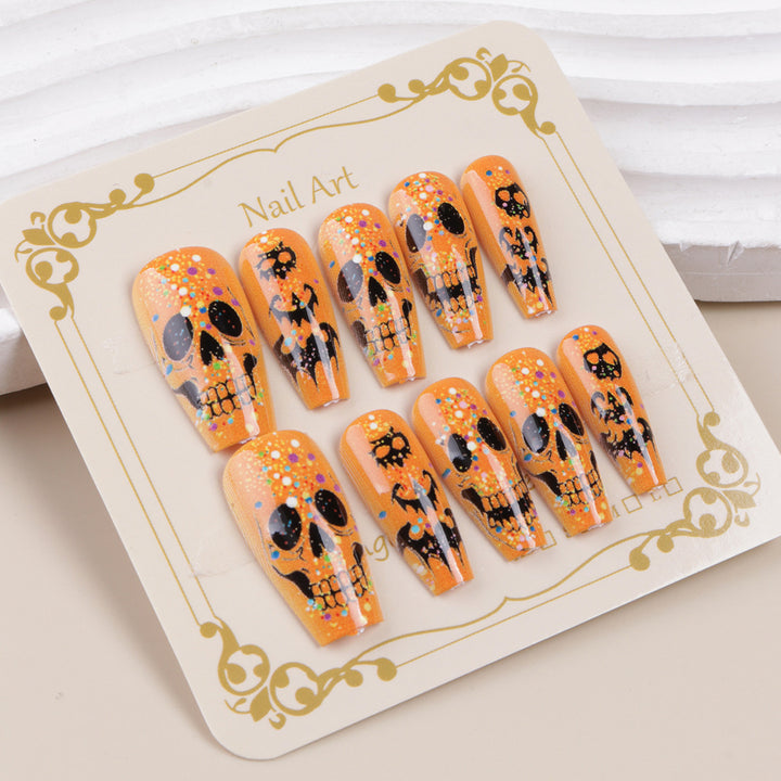 Halloween-Themed Glitter Nail Art Set Stornfield