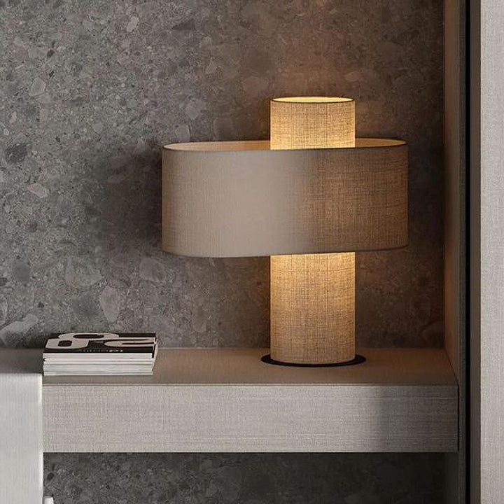 Elegant Fabric Table Lamp