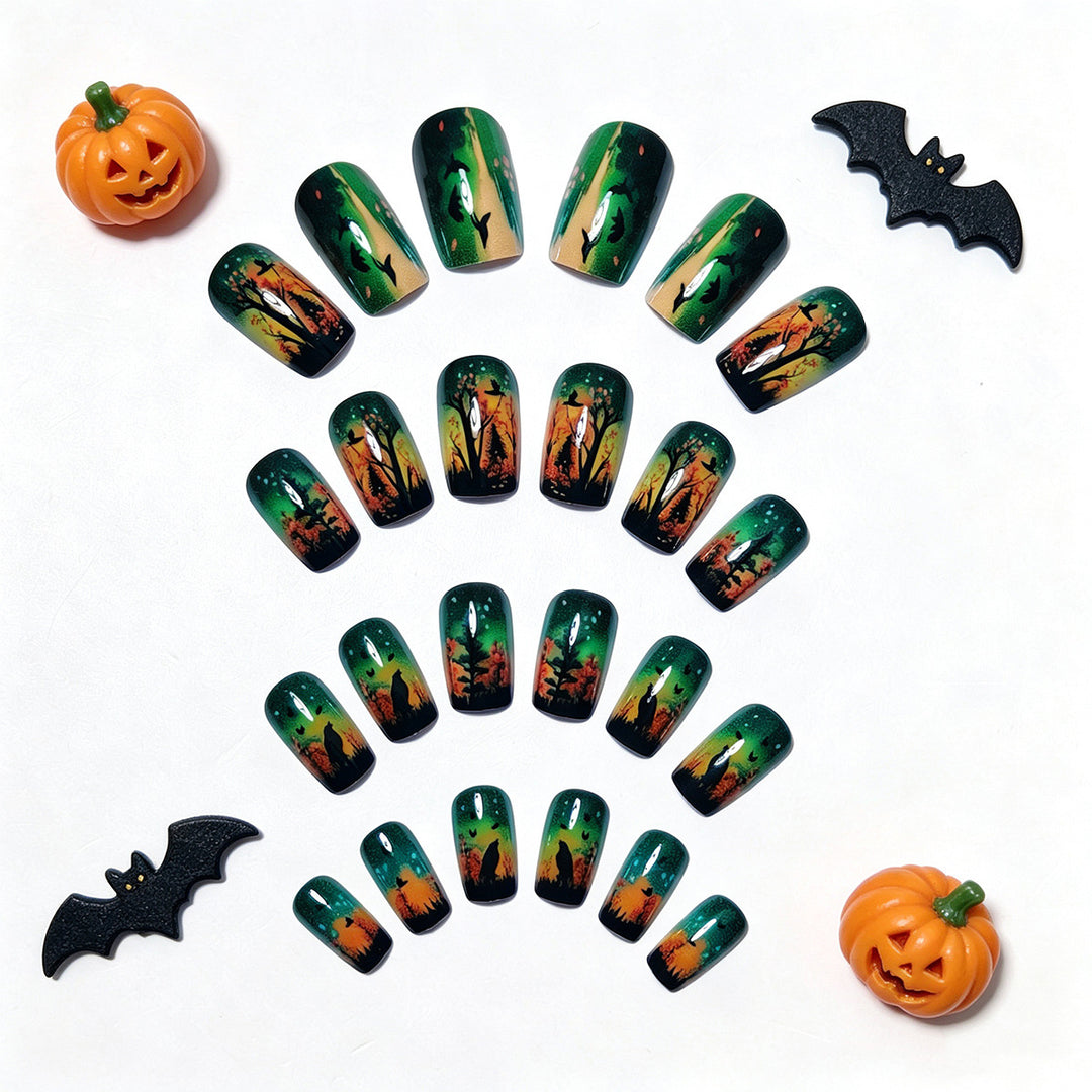 Creative Art Nails with Fascinating Forest and Mushroom Designs Stornfield