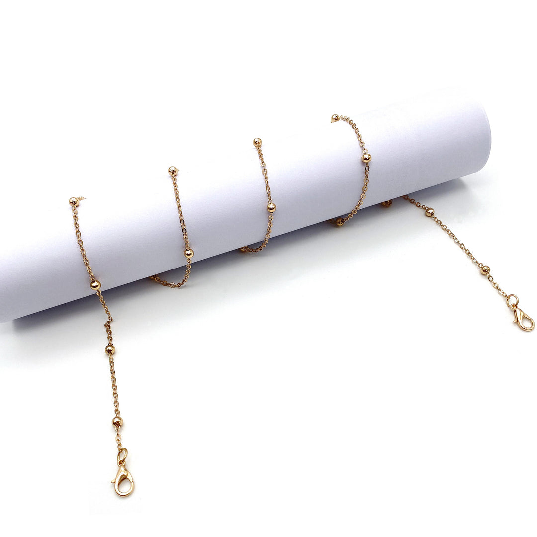 Sleek Metal Chain Eyewear Retainer Stornfield