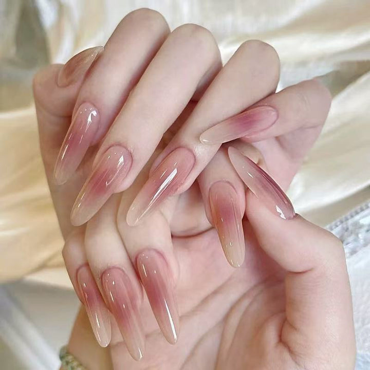 Elegant artificial nails in modern stiletto style Stornfield