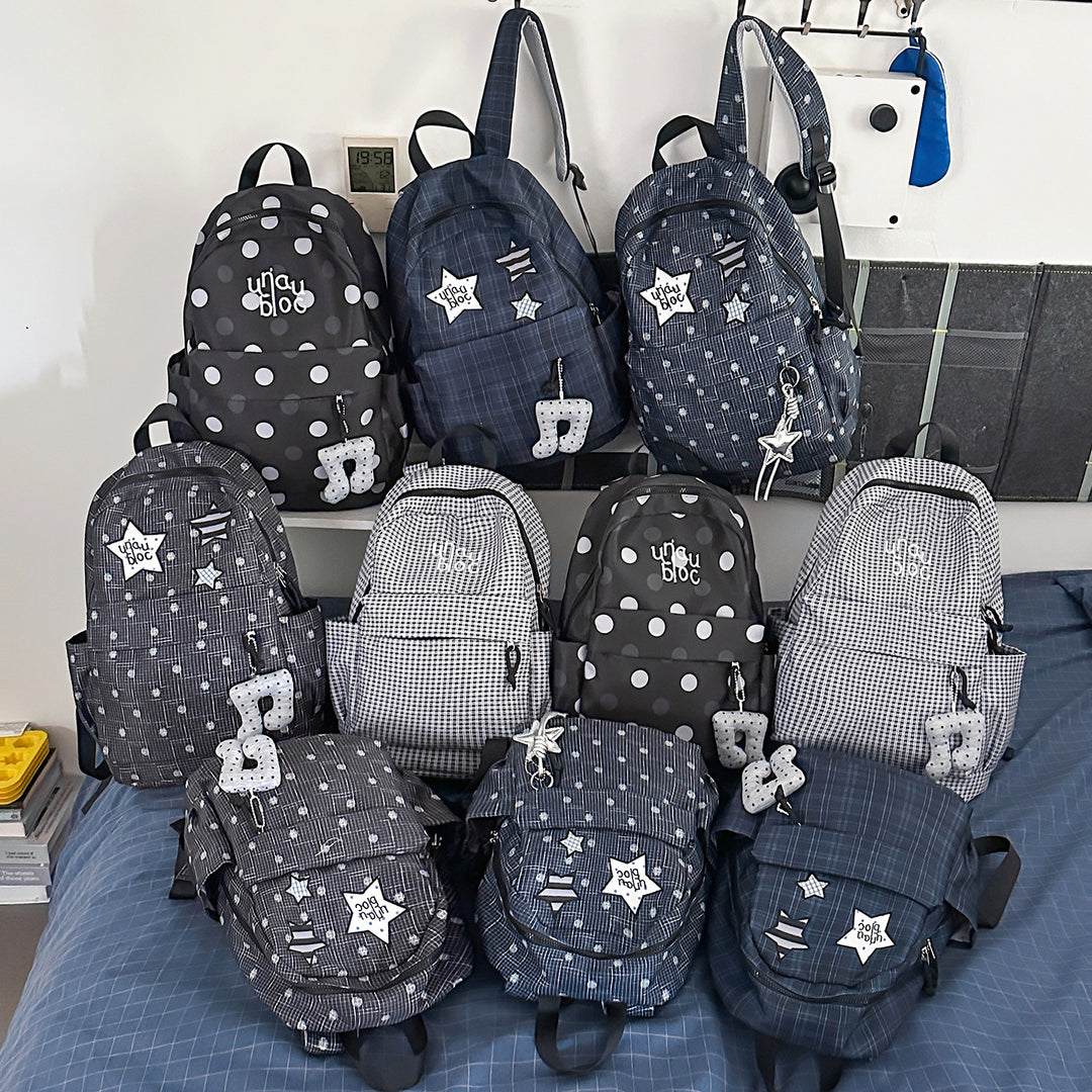 Polka Dot Patterned Casual Backpack Stornfield
