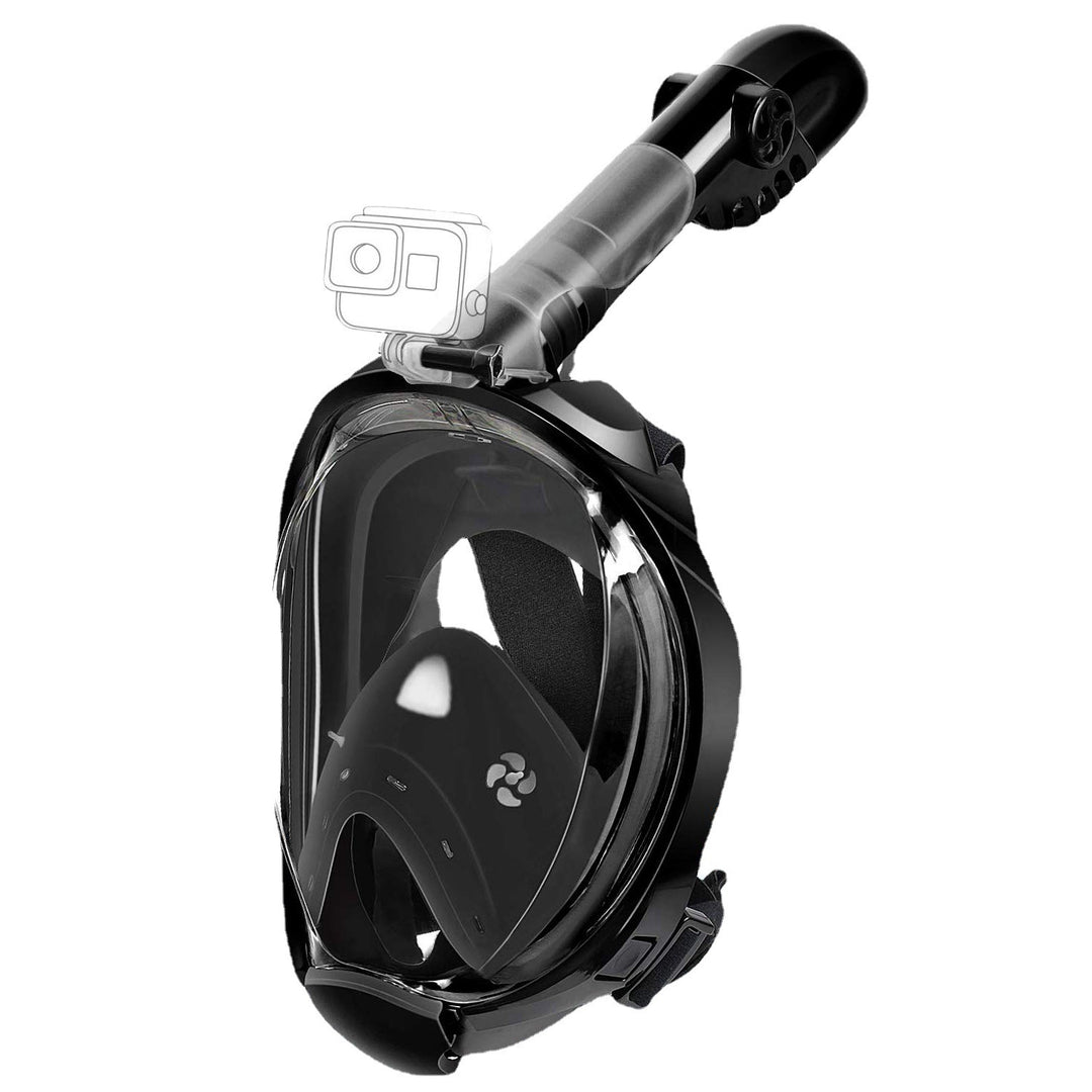 Full Face Snorkel Mask with Innovative Breathing System Stornfield