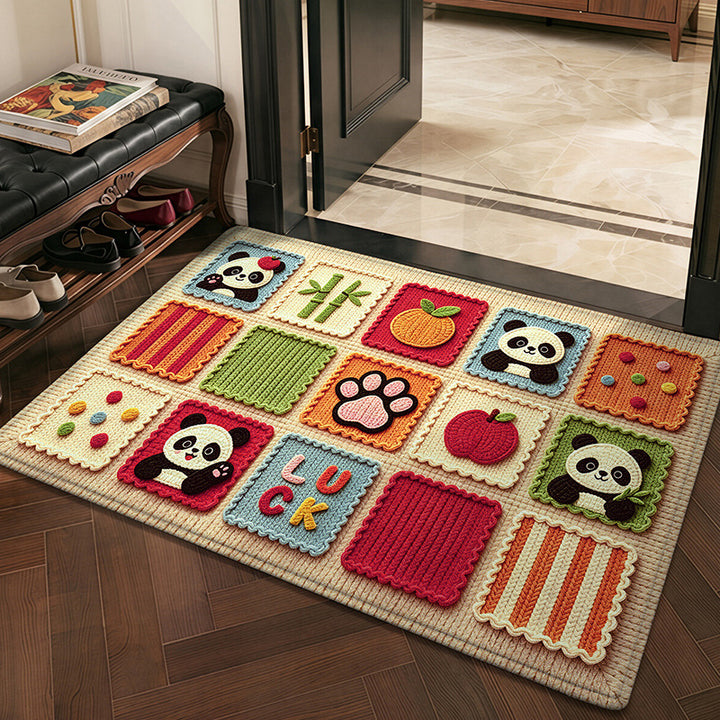 Playful Animal-Themed Door Mat