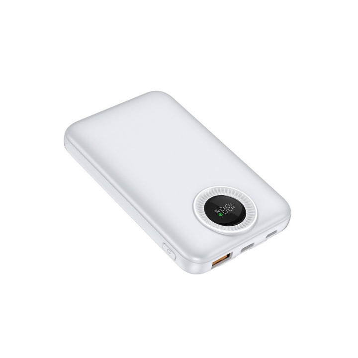Portable high-performance power bank with inductive charging technology and digital display Stornfield