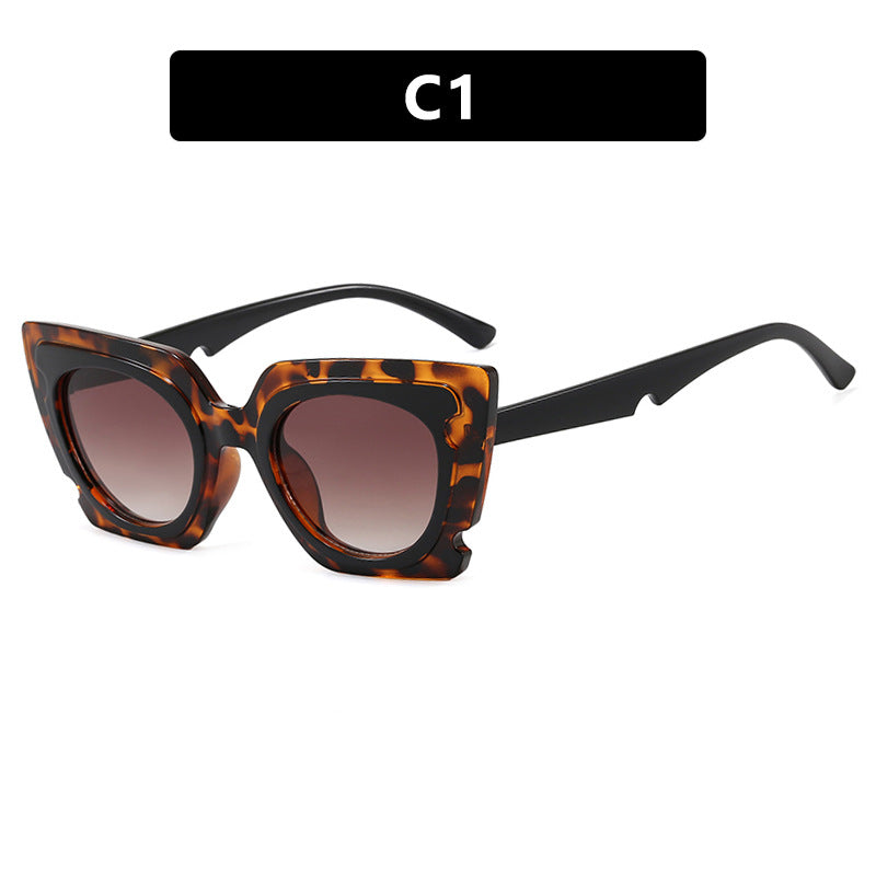 Women's oversized sunglasses with extravagant frame and UV protection Stornfield