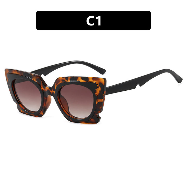 Women's oversized sunglasses with extravagant frame and UV protection Stornfield