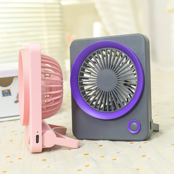Ladies Compact Table Fan with USB Connection and Quiet Operating Mode Stornfield