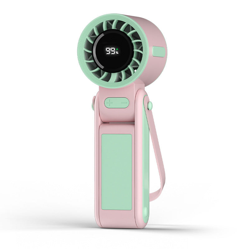 Unisex Portable Hand Fan with USB Charging Function and Flexible Design Stornfield