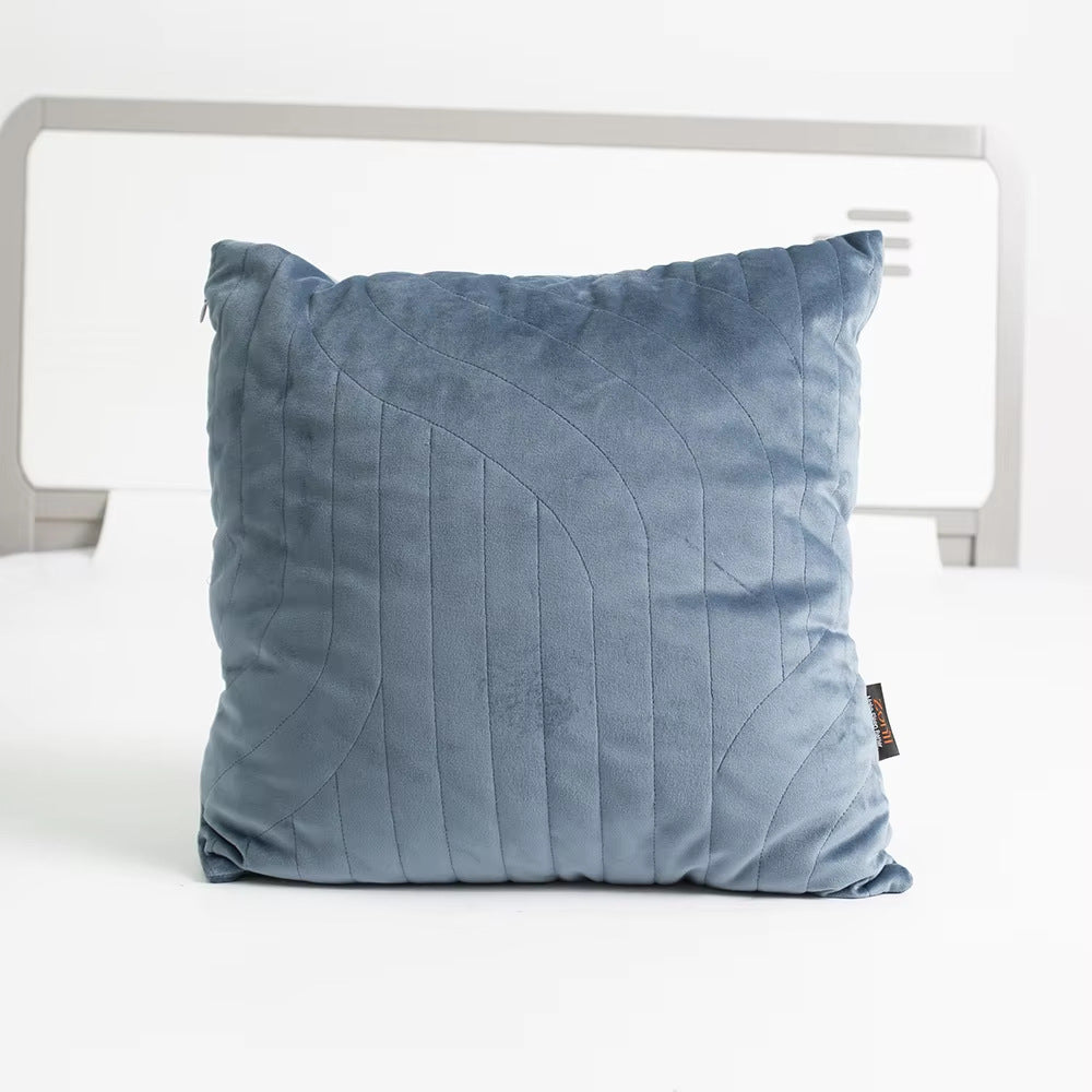 Women's Decorative Cushion Cover with Honeycomb Pattern Stornfield