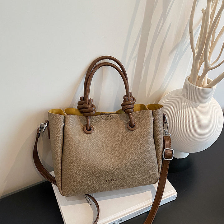 WoElegant Textured Handheld Tote Bag Stornfield