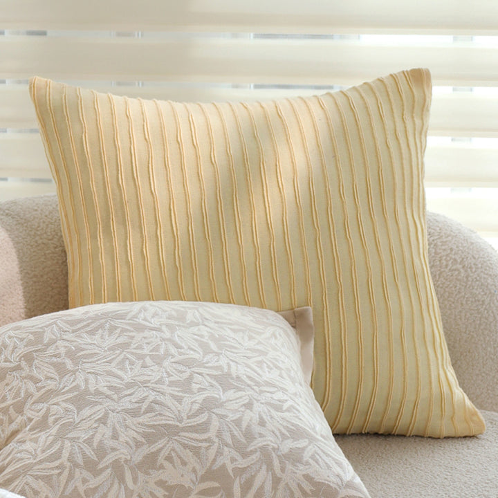 High-quality decorative pillow with elegant leaf pattern