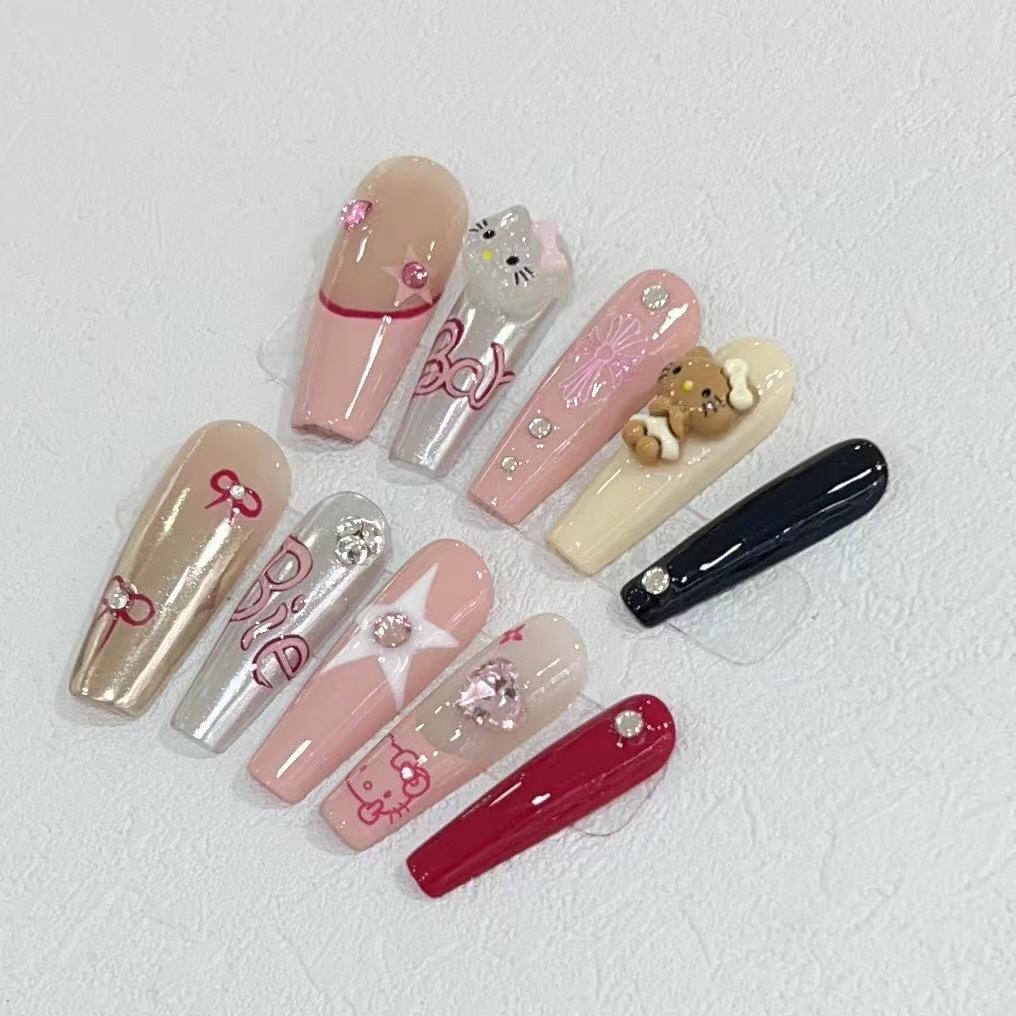 Cute Cartoon Nail Art Set Stornfield