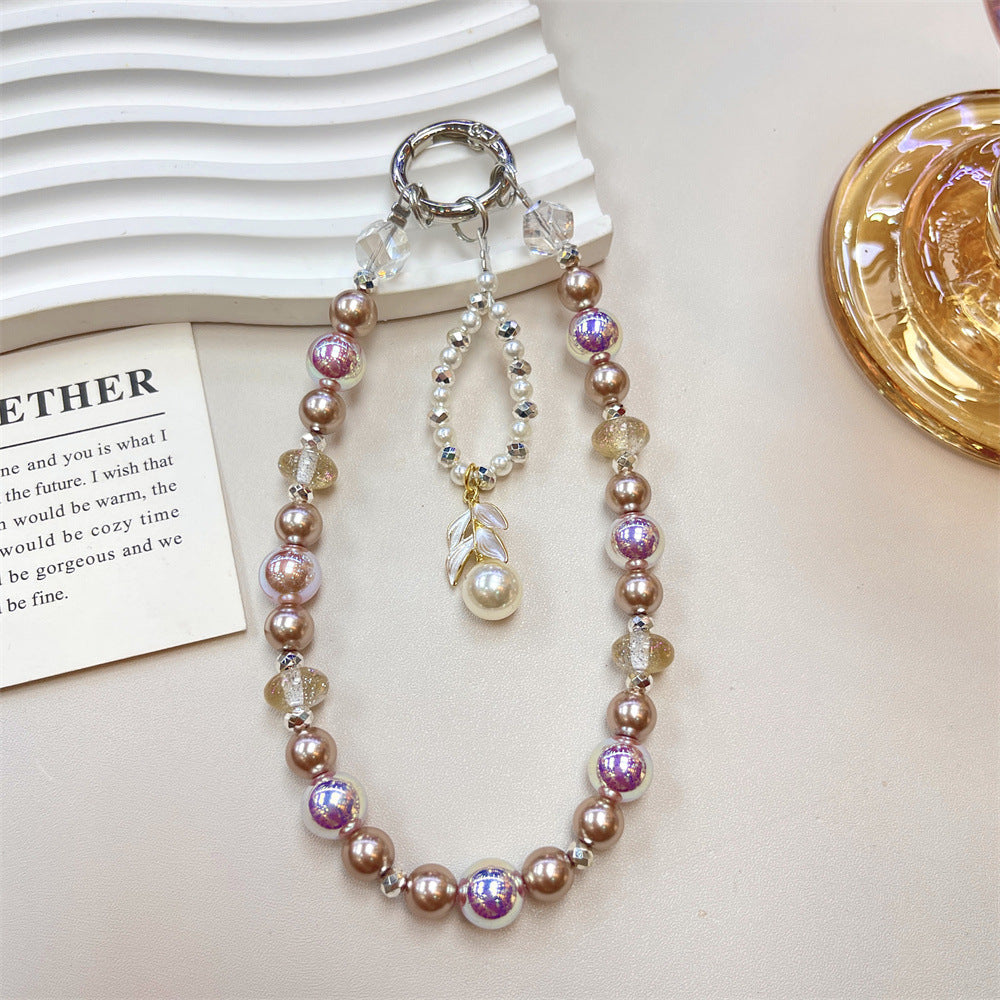 Elegant Pearl Beaded Charm Necklace Stornfield