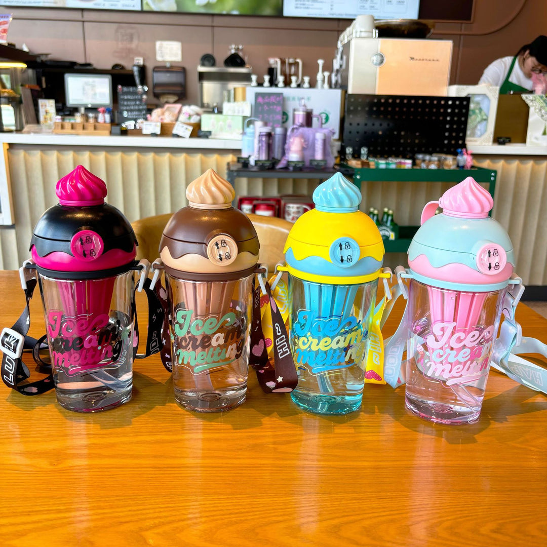 Ladies creative drinking bottle in ice cream design Stornfield