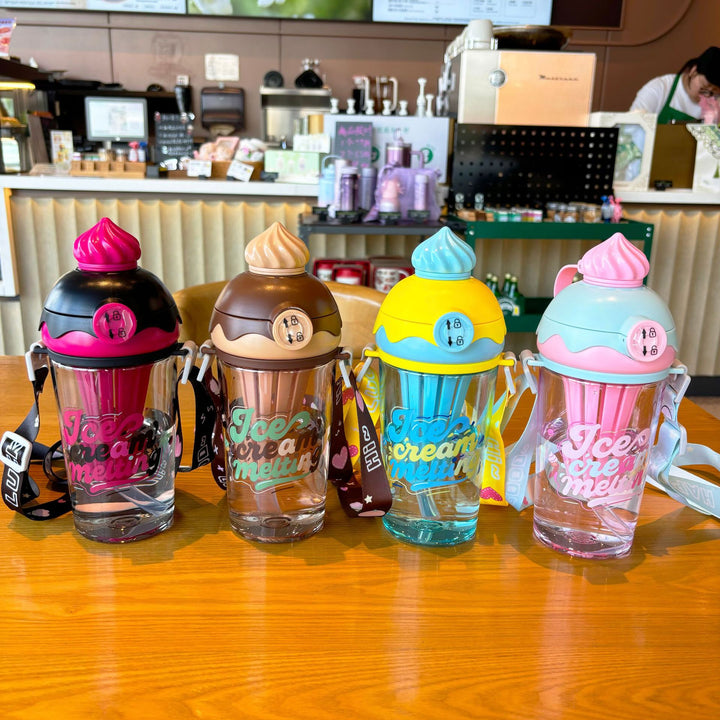 Ladies creative drinking bottle in ice cream design Stornfield