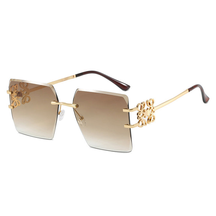 Ladies Designer Sunglasses with striking geometric frame Stornfield