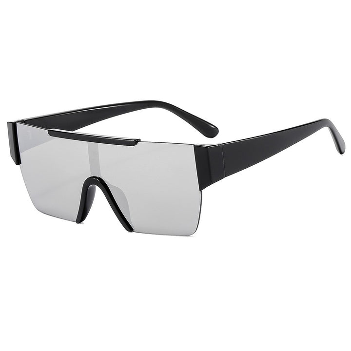 Ladies Sporty Oversized Sunglasses with Modern Protective Frame Stornfield
