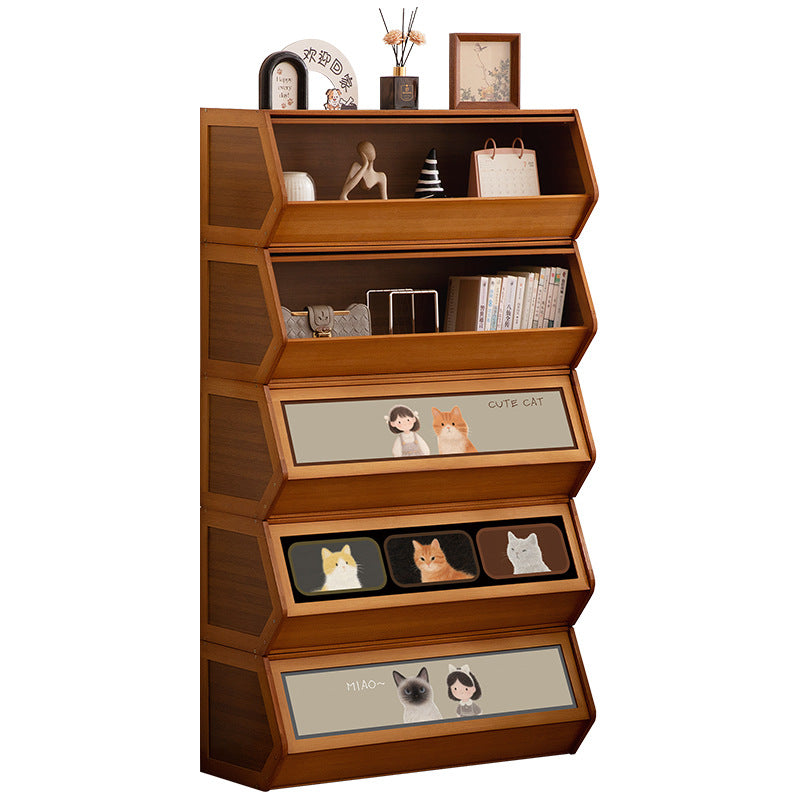 Storage unit with retractable front and friendly design Stornfield