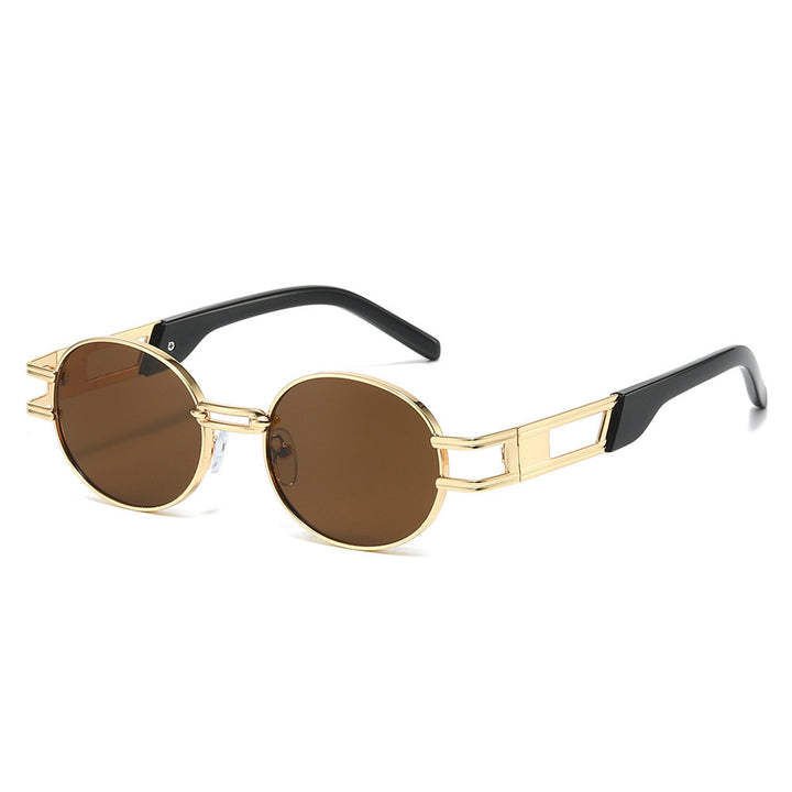 Modern Minimalist Round Sunglasses Stornfield