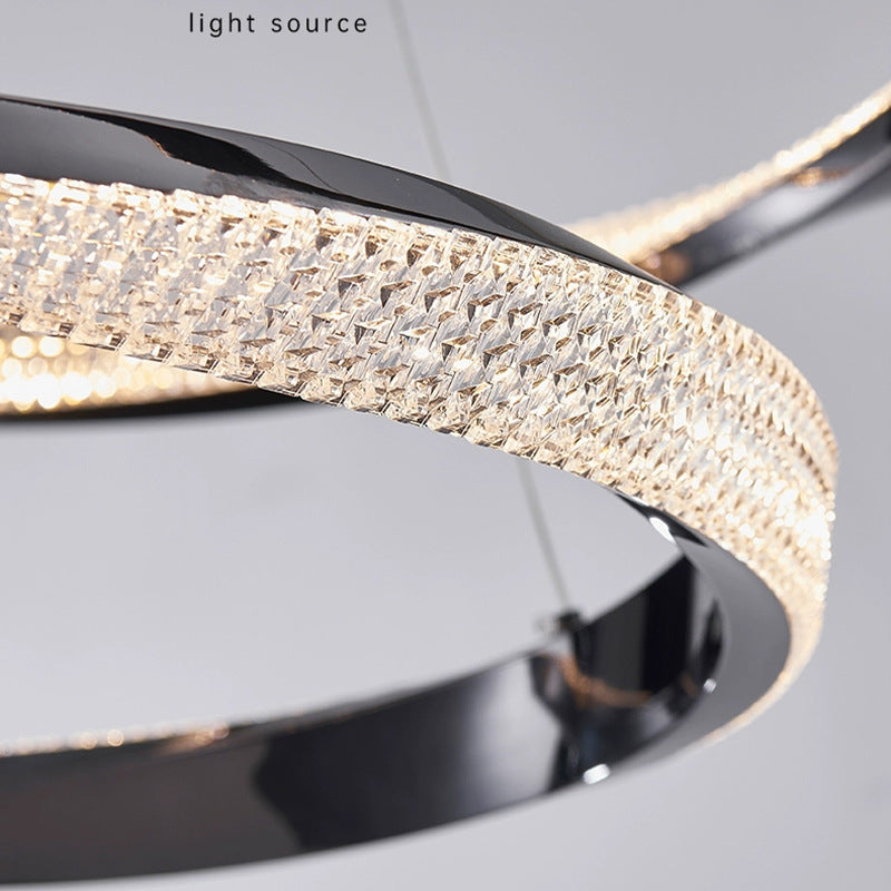 Modern Suspension Ring Chandelier