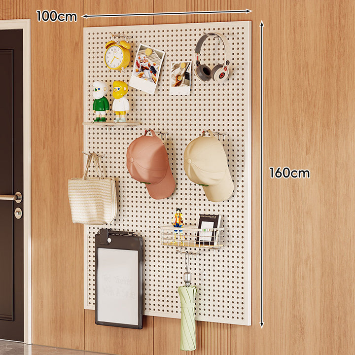 Wall-Mounted Pegboard Organizer