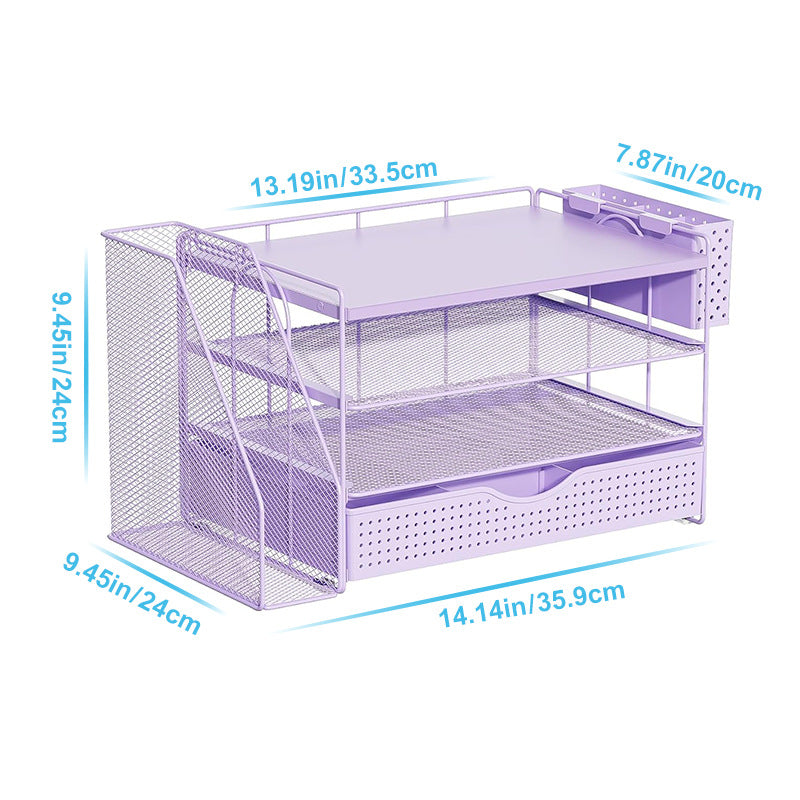 Multi-Functional Mesh Desk Organizer