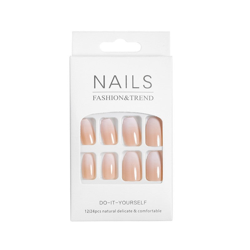 Natural Glossy Press-On Nail Tips Stornfield
