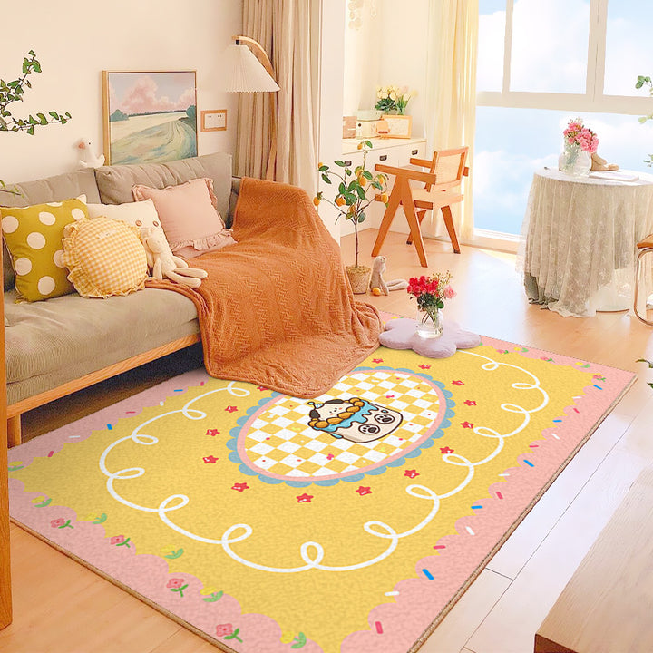 Playful Cupcake-Themed Rug