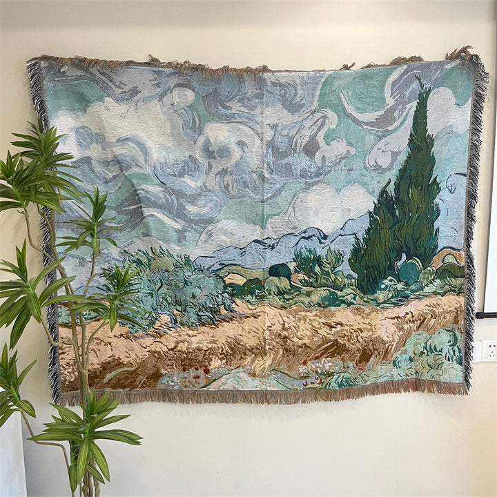 Artistic Decorative Throw Blanket