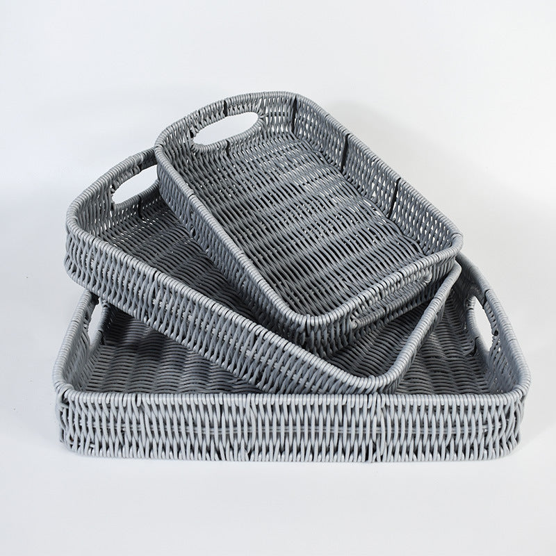 Stacking Woven Storage Trays Stornfield