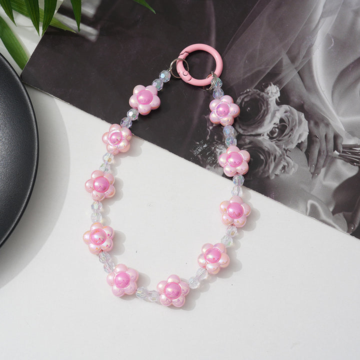 Floral Beaded Phone Chain Stornfield