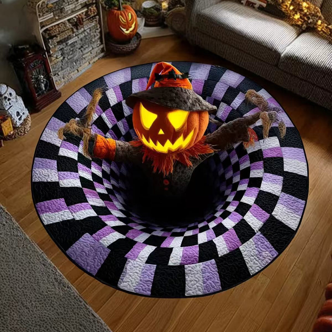 Halloween-Themed Decorative Area Rug