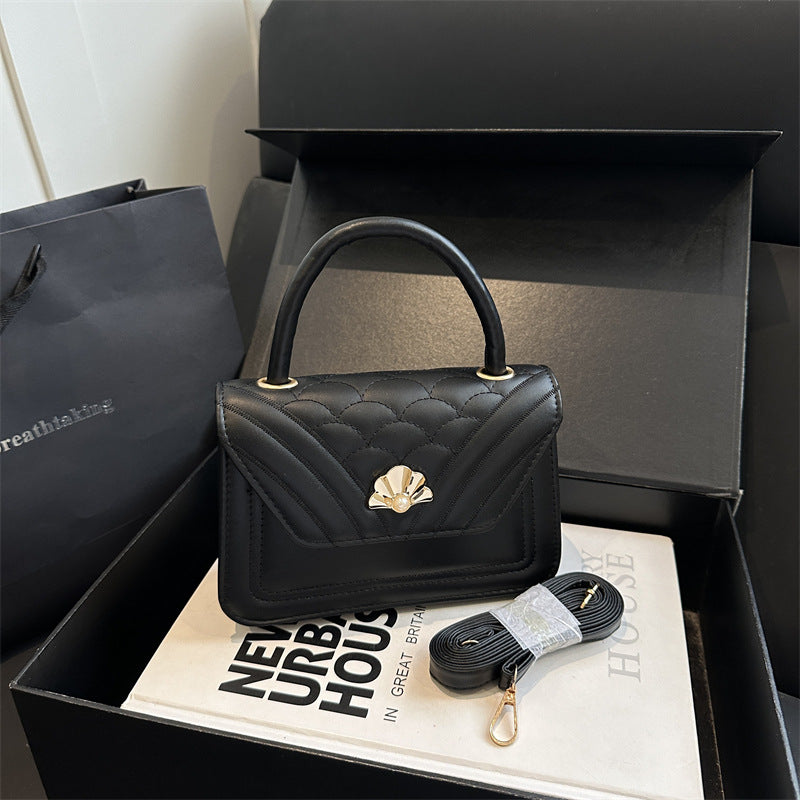 Quilted Leather Crossbody Bag