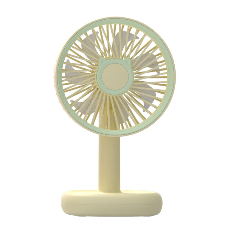 Women's Portable Handheld Fan with Cat Ears Design Stornfield