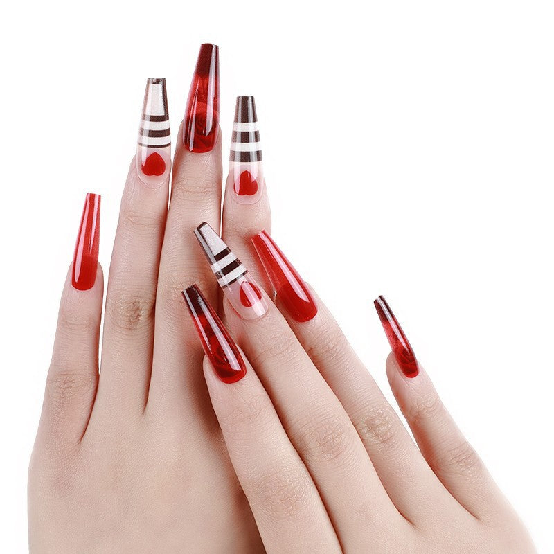 Trendy glamorous design artificial nails Stornfield