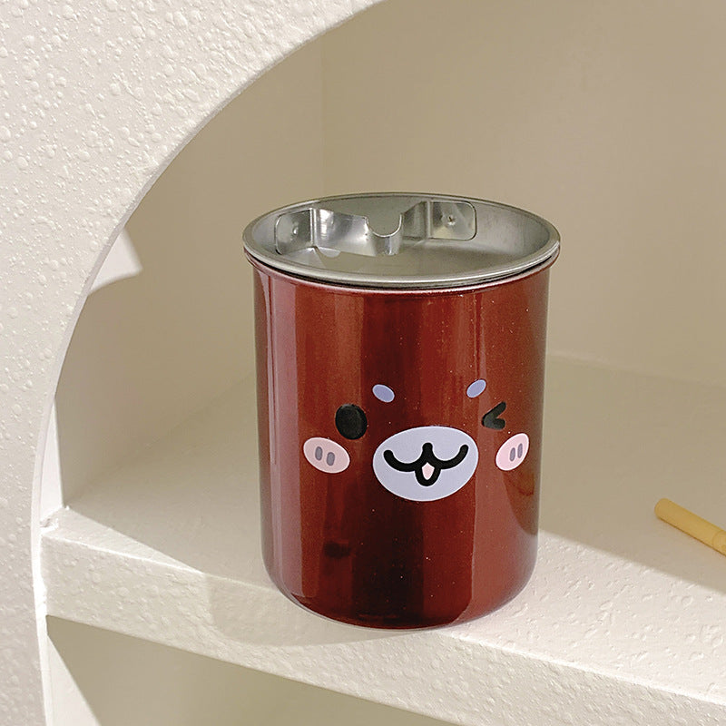 Multifunctional drinking container with cute animal face Stornfield