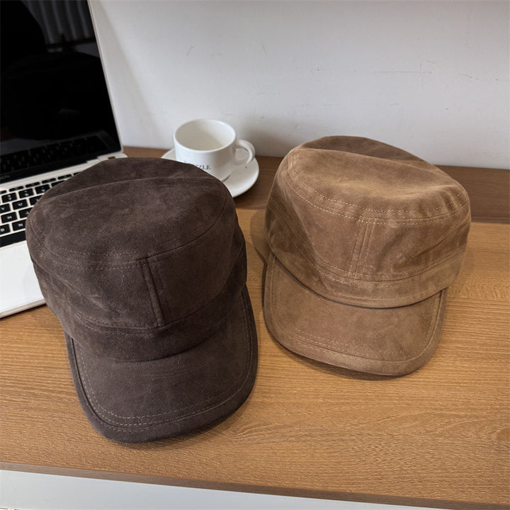Men's Casual Suede Field Cap Stornfield