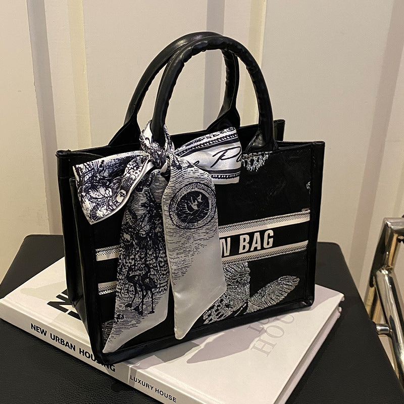 Elegant Structured Satchel Bag
