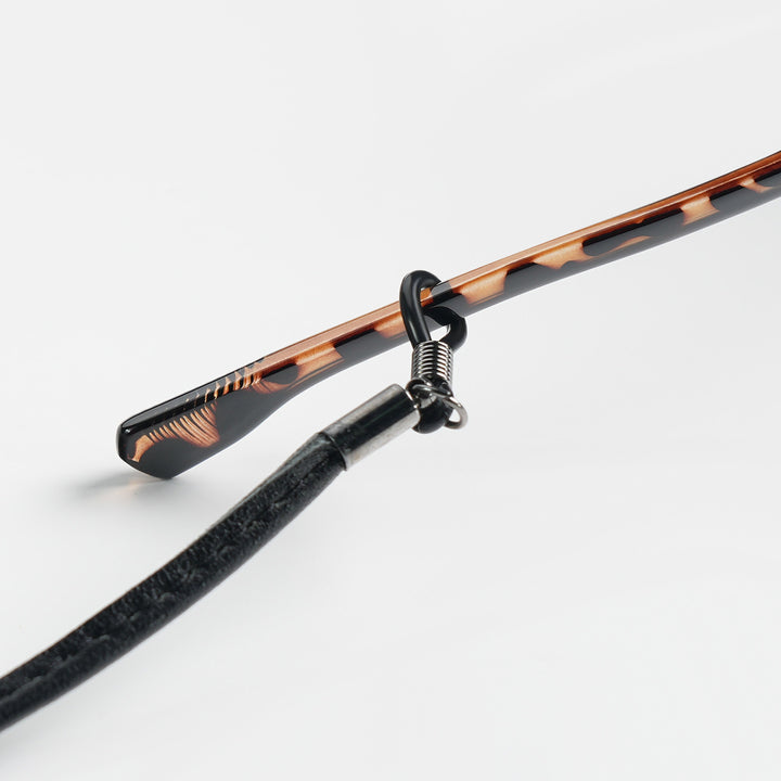 Stylish Leather Eyewear Retainer Stornfield