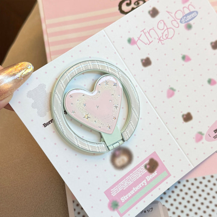 Hand mirror in playful heart design Stornfield