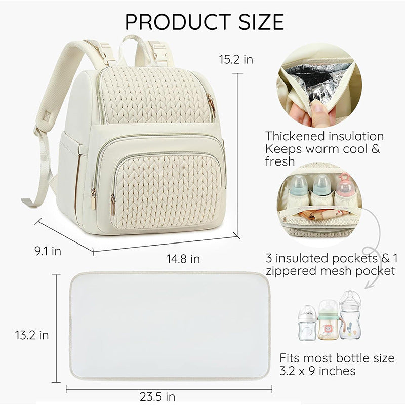 More elegant and functional backpack with practical organizer Stornfield