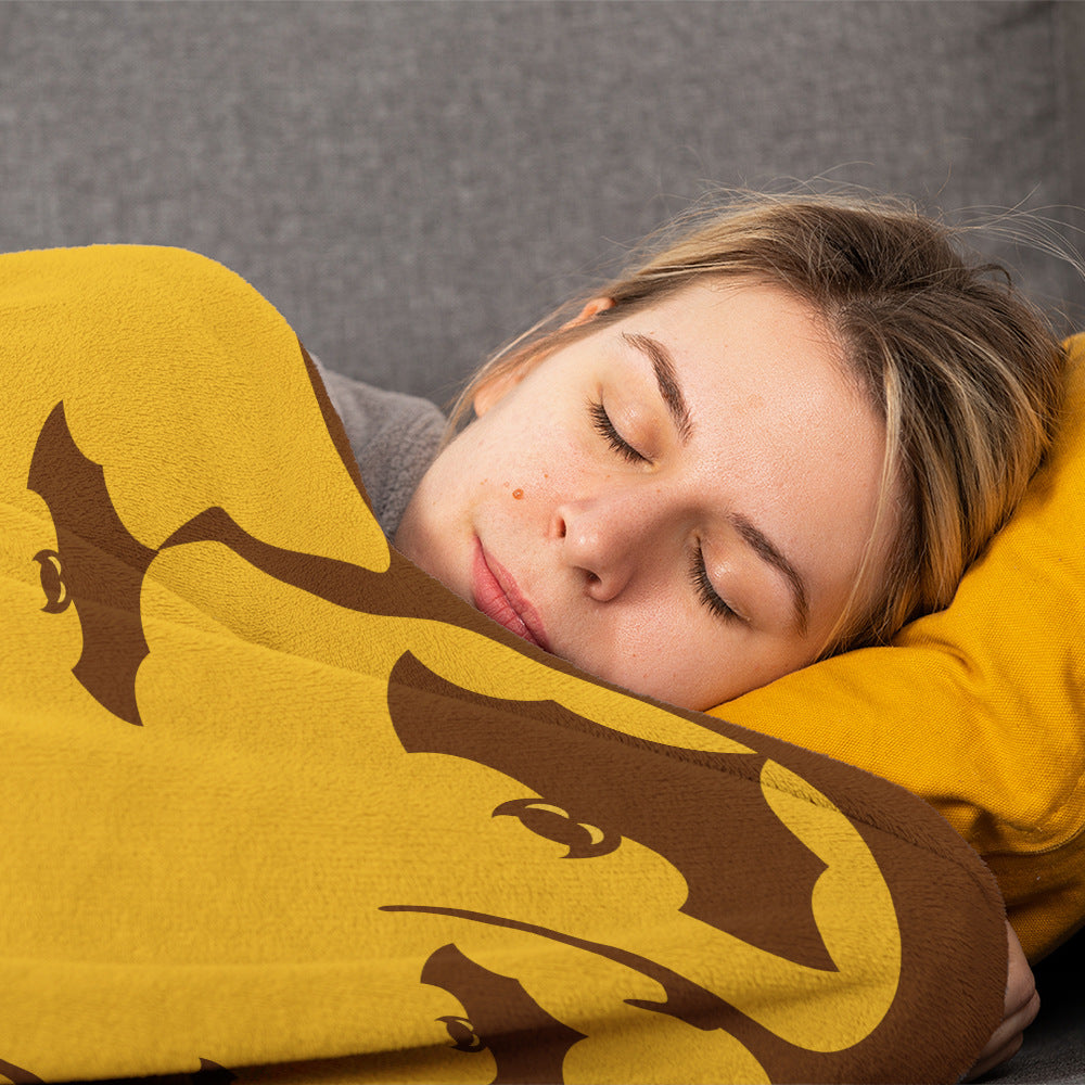 Halloween Themed Fleece Blanket Stornfield